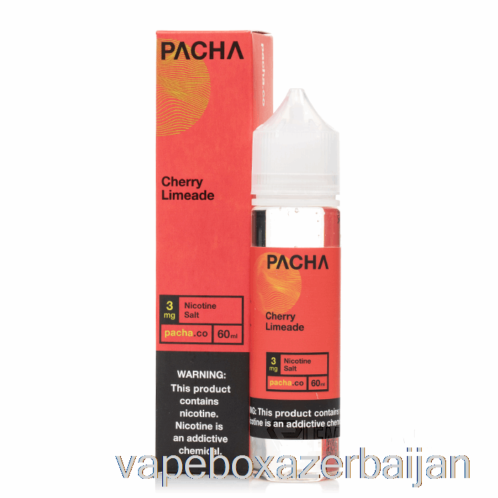 E-Juice Vape Cherry Limeade - Pacha - 60mL 0mg